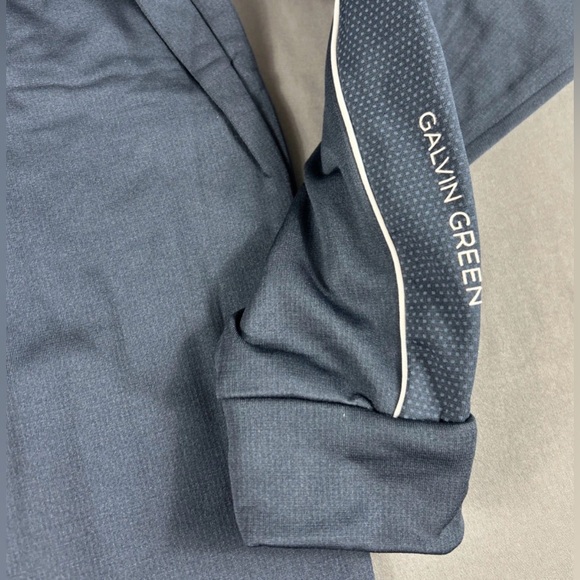 Galvin Green Golf Pullover Daxton Insulating 1/4 Zip Medium Navy Blue Polyester - Picture 2 of 8